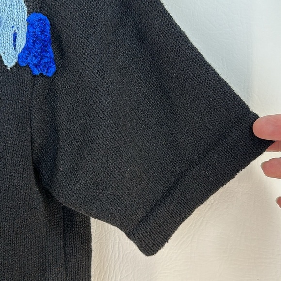 Jack B Quick Short Sleeve Frog Design Sweater - Picture 3 of 10